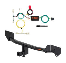 2018 - 2019 Toyota Prius C Curt 1-1/4", Class 1 Trailer Tow Hitch + 4-flat Wiring Kit 11523