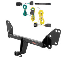2014 - 2015 Chevrolet Camaro Curt 1-1/4", Class 1 Trailer Tow Hitch + 4-flat Wiring Kit 11900