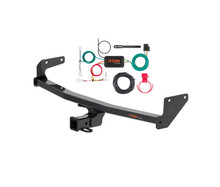 2022 Kia Niro Curt 2", Class 3 Trailer Tow Hitch + 4-flat Wiring Kit 13531