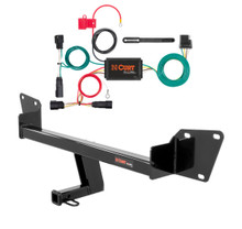 2016 - 2019 Chevrolet Volt Curt 1-1/4", Class 1 Trailer Tow Hitch + 4-flat Wiring Kit 11436