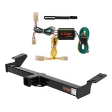 01 - 05 Toyota RAV4 Curt 2", Class 3 Trailer Tow Hitch + 4-flat Wiring Kit 13524