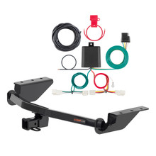 13 - 18 Toyota RAV4 Curt 2", Class 3 Trailer Tow Hitch + 4-flat Wiring Kit 13406