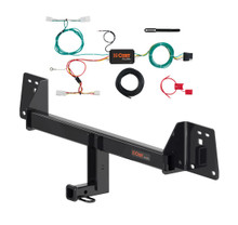 2019 - 2023 Toyota Corolla Hatchback Curt 1-1/4", Class 1 Trailer Tow Hitch + 4-flat Wiring Kit 11567