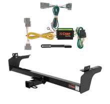 1993 - 1998 Toyota T100 4WD Curt 2", Class 3 Trailer Tow Hitch + 4-flat Wiring Kit 13045