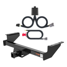 01 - 02 Toyota Tundra #13180 will not fit with towable bumper mount Curt 2", Class 3 Trailer Tow Hitch + 4-flat Wiring Kit 13184