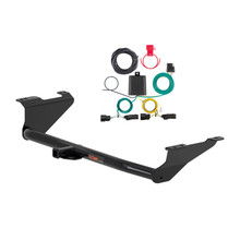 21 - 24 Chrysler Pacifica Curt 1-1/4", Class 2 Trailer Tow Hitch + 4-flat Wiring Kit 12180