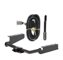 2020 - 2026 Toyota Highlander Excluding XSE Curt 2", Class 3 Trailer Tow Hitch + 4-flat Wiring Kit 13460-6