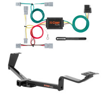 2006 - 2011 Acura CSX Curt 1-1/4", Class 1 Trailer Tow Hitch + 4-flat Wiring Kit 11391