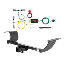 15 - 17 Chrysler 300C Curt 2", Class 3 Trailer Tow Hitch + 4-flat Wiring Kit 13093