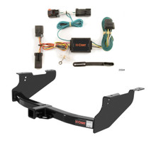 2003 - 2008 Dodge Ram 1500 Will not fit with factory receiver (built in or after 11/02) Curt 2", Class 4 Trailer Tow Hitch + 4-flat Wiring Kit 14361