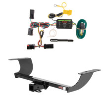 2011 - 2014 Chrysler 300C Curt 2", Class 3 Trailer Tow Hitch + 4-flat Wiring Kit 13093