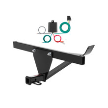 95 - 97 Volkswagen Passat Wagon Curt 1-1/4", Class 1 Trailer Tow Hitch + 4-flat Wiring Kit 11736