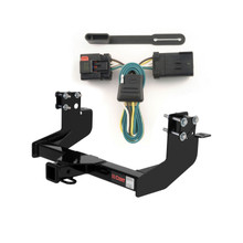 03 - 06 Dodge Sprinter 2500 140" WB with dual rear wheels Curt 2", Class 3 Trailer Tow Hitch + 4-flat Wiring Kit 13265