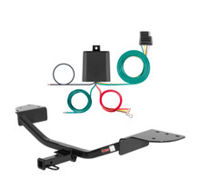 2007 - 2016 Volkswagen Eos Curt 1-1/4", Class 1 Trailer Tow Hitch + 4-flat Wiring Kit 11090