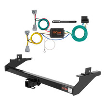 93 - 98 Toyota T100  Curt 2", Class 3 Trailer Tow Hitch + 5-Flat Wiring Kit 13196