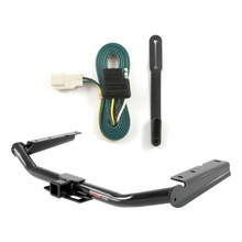 14 - 19 Toyota Highlander Curt 2", Class 3 Trailer Tow Hitch + 4-flat Wiring Kit 13200-7