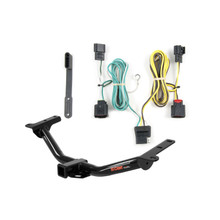 2012 - 2020 Dodge Journey Curt 2", Class 3 Trailer Tow Hitch + 4-flat Wiring Kit 13201