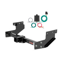 93 - 94 Volkswagen Transporter Curt 2", Class 3 Trailer Tow Hitch + 4-flat Wiring Kit 13217