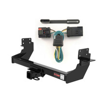 2008 - 2009 Dodge Sprinter 2500 Cab & chassis, 170" WB Curt 2", Class 3 Trailer Tow Hitch + 4-flat Wiring Kit 13275