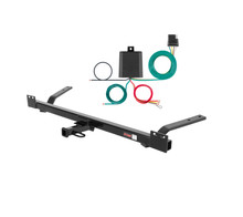 77 - 90 Chevrolet Caprice Wagon Curt 1-1/4", Class 2 Trailer Tow Hitch + 4-flat Wiring Kit 12041