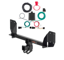 2018 - 2020 Volvo XC60 Curt 2", Class 3 Trailer Tow Hitch + 4-flat Wiring Kit 13467