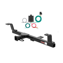 98 - 05 Volkswagen Passat Sedan, excluding 4MOTION Curt 1-1/4", Class 1 Trailer Tow Hitch + 4-flat Wiring Kit 11054