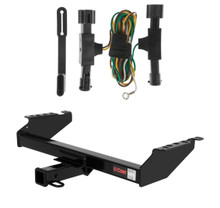 1992 - 1996 Ford Bronco Curt 2", Class 3 Trailer Tow Hitch + 4-flat Wiring Kit 13310