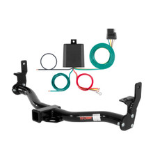 2001 - 2006 Ford Explorer Sport Trac Curt 2", Class 3 Trailer Tow Hitch + 4-flat Wiring Kit 13407