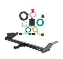 2008 - 2010 Dodge Grand Caravan Curt 1-1/4", Class 2 Trailer Tow Hitch + 4-flat Wiring Kit 12264