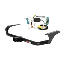 09 - 16 Toyota Venza Curt 2", Class 3 Trailer Tow Hitch + 4-flat Wiring Kit 13356