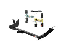 04 - 07 Dodge Grand Caravan With Stow 'n Go Curt 1-1/4", Class 2 Trailer Tow Hitch + 4-flat Wiring Kit 12289