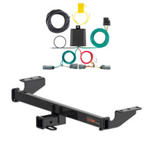 2021 - 2024 Ford Bronco Sport Curt 2", Class 3 Trailer Tow Hitch + 4-flat Wiring Kit 13474