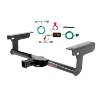 21 - 24 Volvo XC90 Excluding plug-in hybrid Curt 2", Class 3 Trailer Tow Hitch + 4-flat Wiring Kit 13233