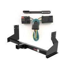 07 - 09 Dodge Sprinter 2500 Step bumper Curt 2", Class 3 Trailer Tow Hitch + 4-flat Wiring Kit 13358