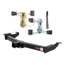 04 - 14 Ford E-250 Curt 2", Class 4 Trailer Tow Hitch + 4-flat Wiring Kit 14055