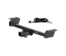 16 - 22 Lexus RX450h Excluding F Sport Curt 2", Class 3 Trailer Tow Hitch + 4-flat Wiring Kit 13515