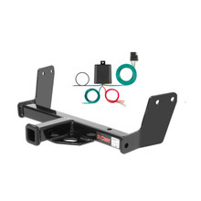 00 - 05 Volkswagen Passat Wagon, 4MOTION, excluding W8 Curt 1-1/4", Class 1 Trailer Tow Hitch + 4-flat Wiring Kit 11076