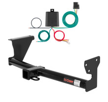 2008 - 2015 Land Rover LR2 Curt 2", Class 3 Trailer Tow Hitch + 4-flat Wiring Kit 13052