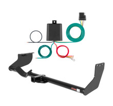 2009 - 2014 Nissan Cube Curt 1-1/4", Class 1 Trailer Tow Hitch + 4-flat Wiring Kit 11202