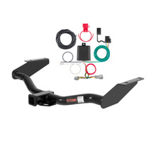 98 - 99 Nissan Frontier Curt 2", Class 3 Trailer Tow Hitch + 4-flat Wiring Kit 13064