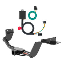 19 - 20 Kia Sorento Curt 2", Class 3 Trailer Tow Hitch + 4-flat Wiring Kit 13195