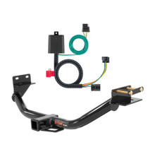 2014 - 2015 Kia Sorento Excluding EX and Limited Curt 2", Class 3 Trailer Tow Hitch + 4-flat Wiring Kit 13152