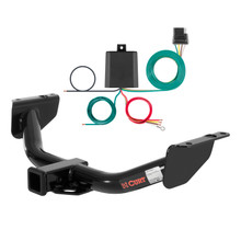 2009 Mazda B4000 00 - 05 models are no drill Curt 2", Class 3 Trailer Tow Hitch + 4-flat Wiring Kit 13138