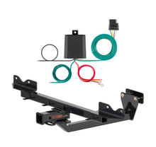 2017 - 2019 Mercedes-Benz GLE43 AMG Curt 2", Class 3 Trailer Tow Hitch + 4-flat Wiring Kit 13411