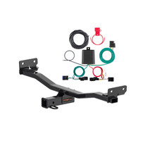 23 - 24 Kia Sportage Curt 2", Class 3 Trailer Tow Hitch + 4-flat Wiring Kit 13485
