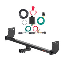 2021 - 2026 Kia Seltos Curt 1-1/4", Class 1 Trailer Tow Hitch + 4-flat Wiring Kit 11578