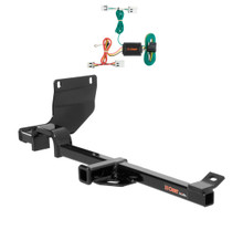 2011 - 2017 Nissan Juke FWD, excluding Nismo Curt 1-1/4", Class 1 Trailer Tow Hitch + 4-flat Wiring Kit 11302