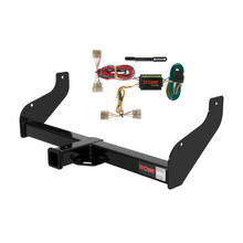 98 - 02 Kia Sportage Convertible Curt 2", Class 3 Trailer Tow Hitch + 4-flat Wiring Kit 13537