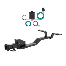 02 - 05 Kia Rio Wagon Curt 1-1/4", Class 1 Trailer Tow Hitch + 4-flat Wiring Kit 11292