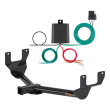 18 - 21 Lexus NX300 Curt 2", Class 3 Trailer Tow Hitch + 4-flat Wiring Kit 13337